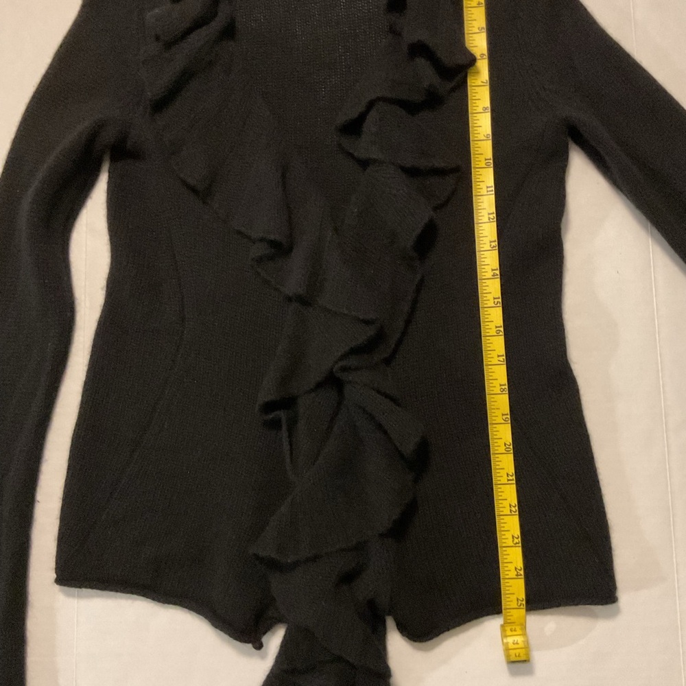Magaschoni Black Cashmere Sweater - Picture 3 of 8